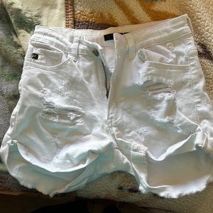 KanCan White Shorts